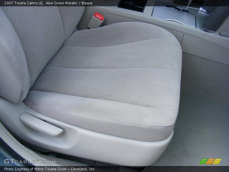 Aloe Green Metallic / Bisque 2007 Toyota Camry LE