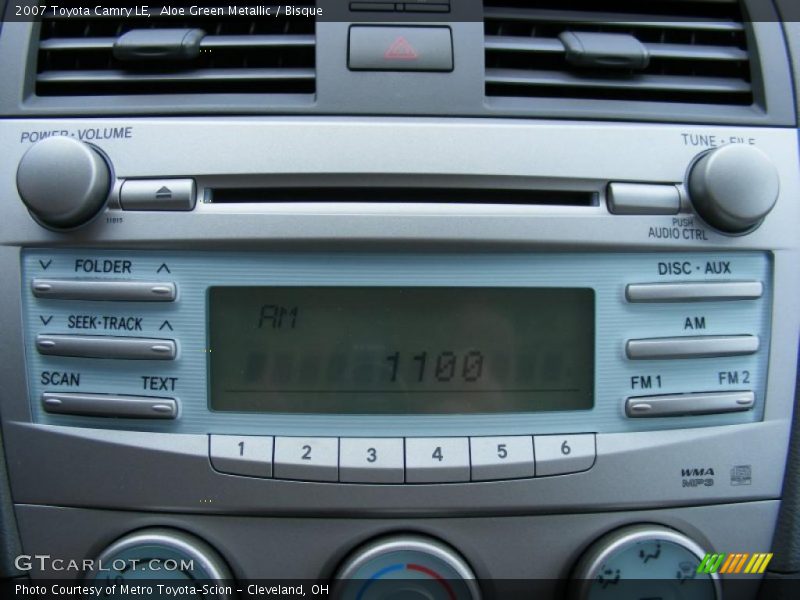 Aloe Green Metallic / Bisque 2007 Toyota Camry LE