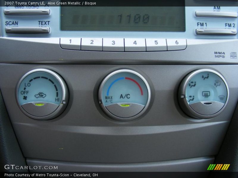 Aloe Green Metallic / Bisque 2007 Toyota Camry LE