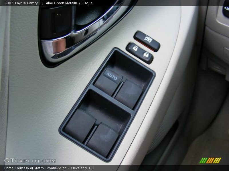 Aloe Green Metallic / Bisque 2007 Toyota Camry LE