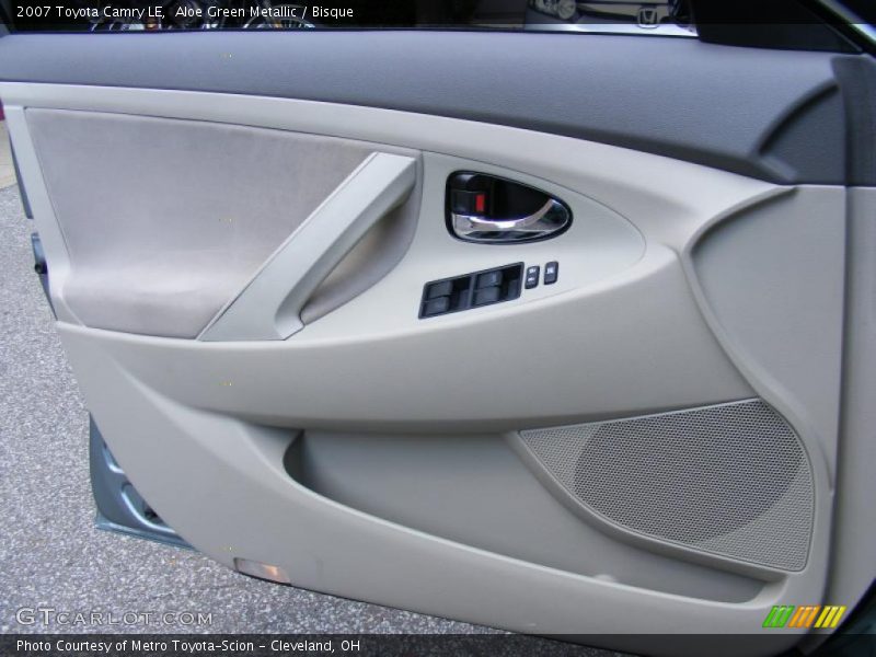 Aloe Green Metallic / Bisque 2007 Toyota Camry LE