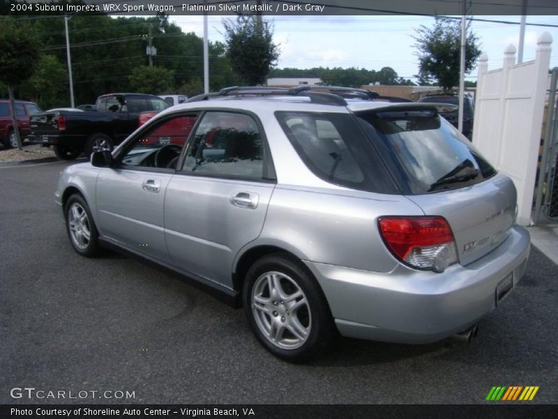 Platinum Silver Metallic / Dark Gray 2004 Subaru Impreza WRX Sport Wagon