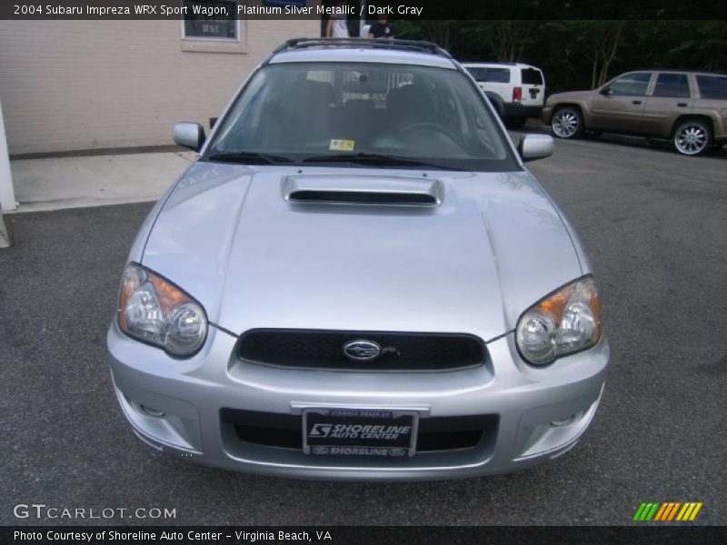 Platinum Silver Metallic / Dark Gray 2004 Subaru Impreza WRX Sport Wagon