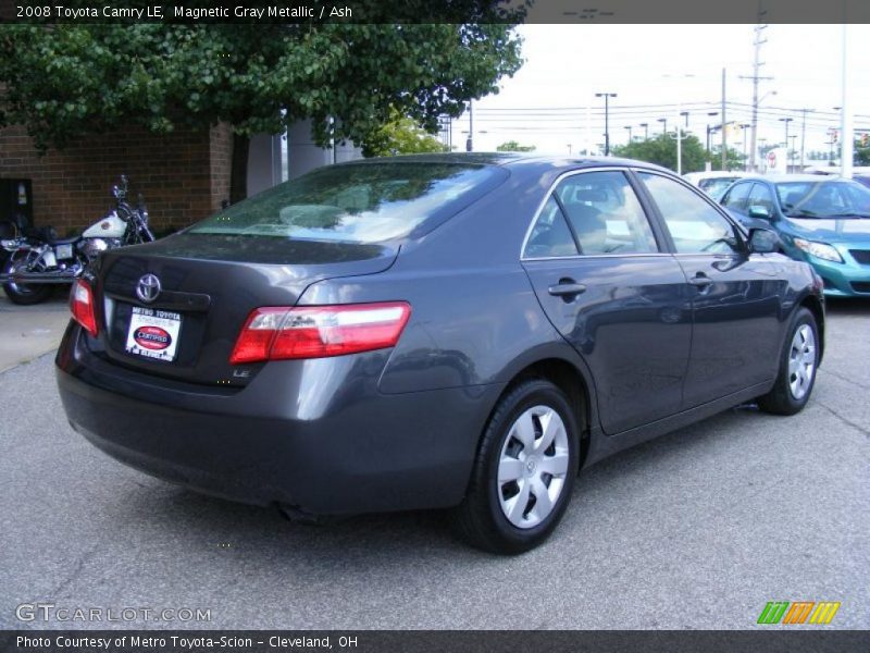 Magnetic Gray Metallic / Ash 2008 Toyota Camry LE