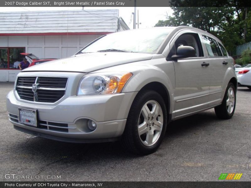 Bright Silver Metallic / Pastel Slate Gray 2007 Dodge Caliber SXT