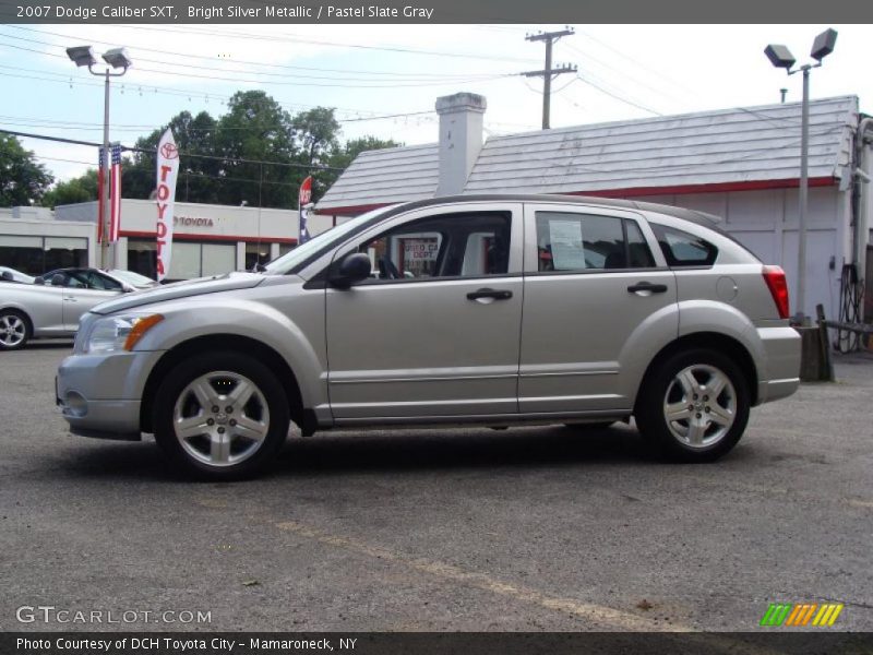 Bright Silver Metallic / Pastel Slate Gray 2007 Dodge Caliber SXT