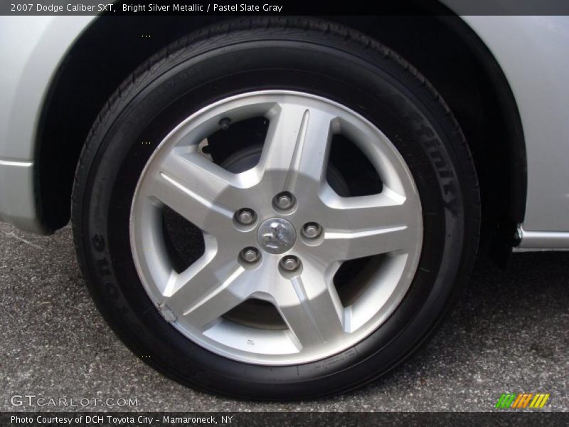 Bright Silver Metallic / Pastel Slate Gray 2007 Dodge Caliber SXT