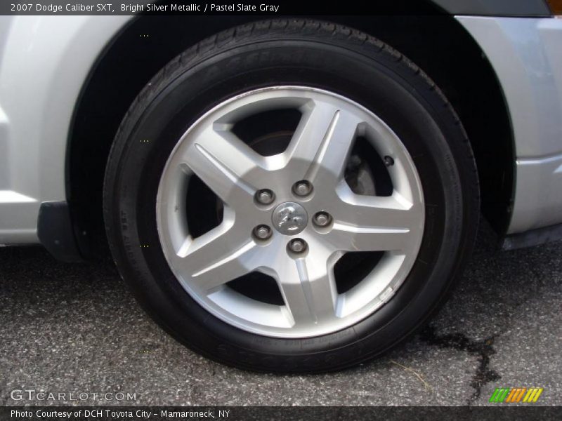 Bright Silver Metallic / Pastel Slate Gray 2007 Dodge Caliber SXT