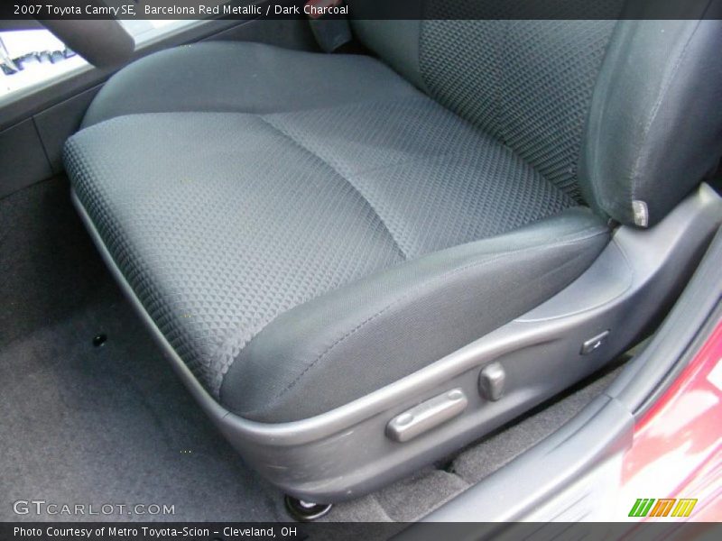 Barcelona Red Metallic / Dark Charcoal 2007 Toyota Camry SE
