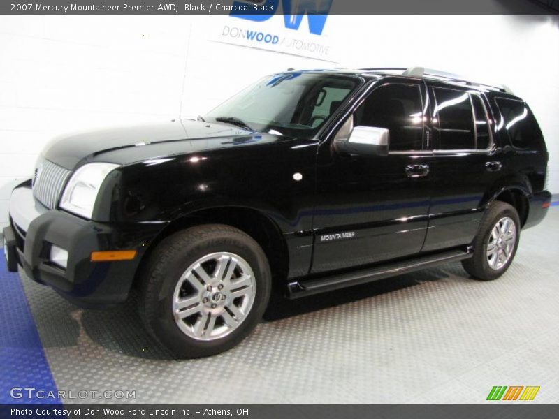 Black / Charcoal Black 2007 Mercury Mountaineer Premier AWD