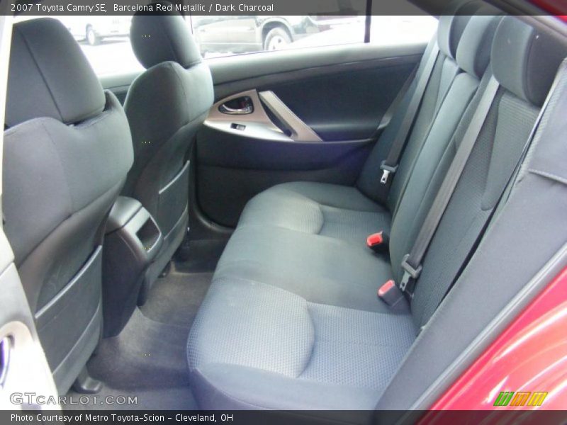 Barcelona Red Metallic / Dark Charcoal 2007 Toyota Camry SE