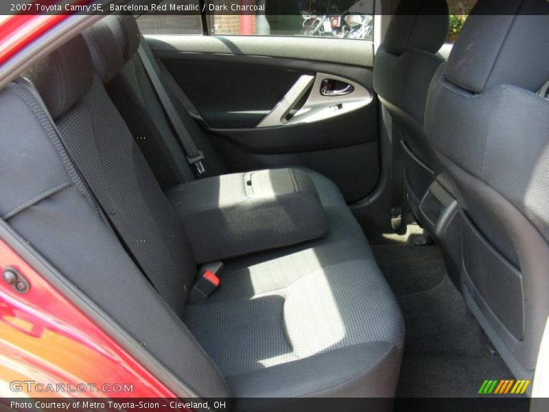 Barcelona Red Metallic / Dark Charcoal 2007 Toyota Camry SE