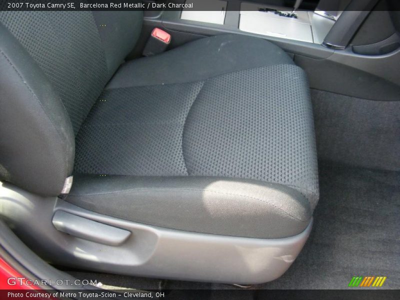 Barcelona Red Metallic / Dark Charcoal 2007 Toyota Camry SE