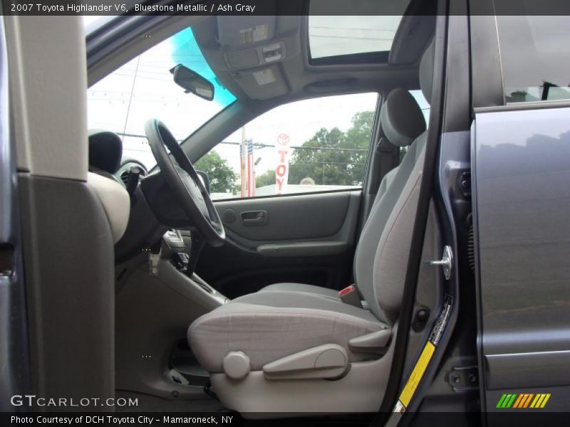 Bluestone Metallic / Ash Gray 2007 Toyota Highlander V6