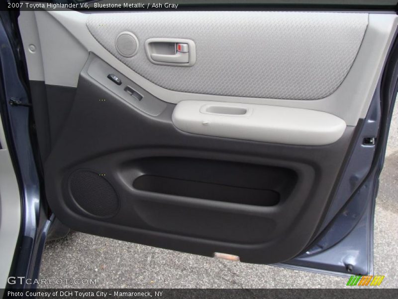 Bluestone Metallic / Ash Gray 2007 Toyota Highlander V6