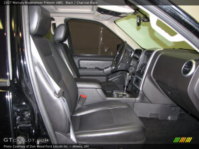 Black / Charcoal Black 2007 Mercury Mountaineer Premier AWD