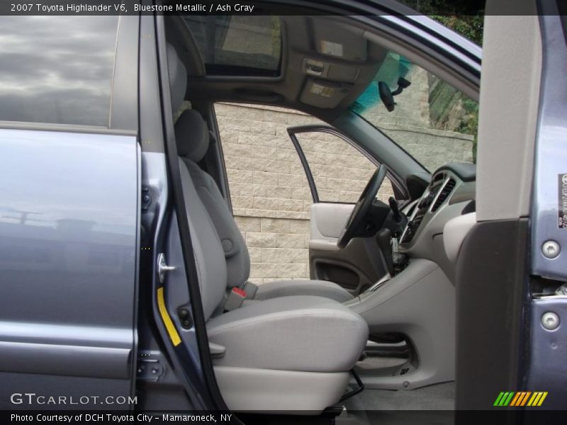Bluestone Metallic / Ash Gray 2007 Toyota Highlander V6