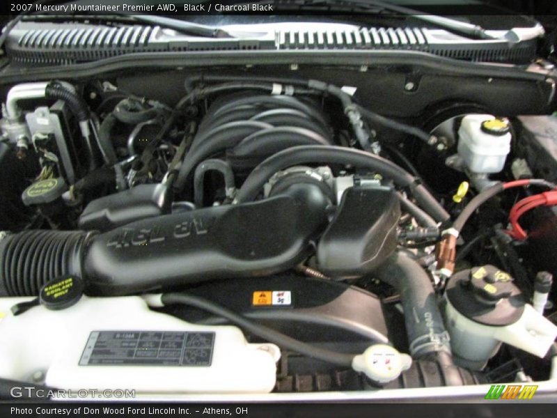 Black / Charcoal Black 2007 Mercury Mountaineer Premier AWD