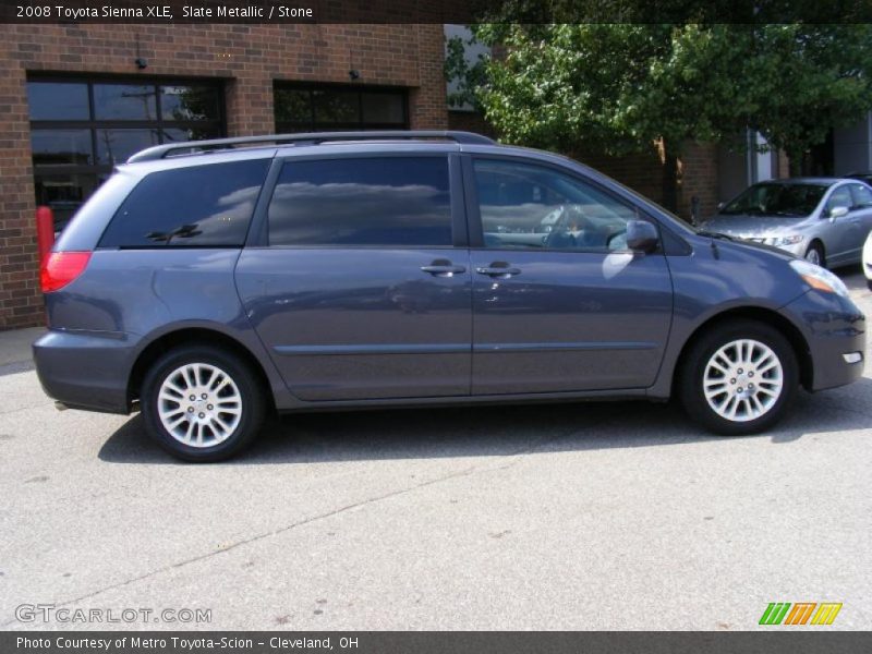 Slate Metallic / Stone 2008 Toyota Sienna XLE