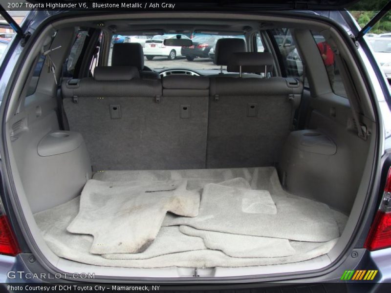 Bluestone Metallic / Ash Gray 2007 Toyota Highlander V6