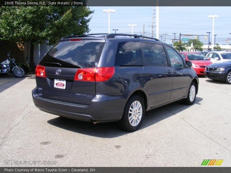 Slate Metallic / Stone 2008 Toyota Sienna XLE