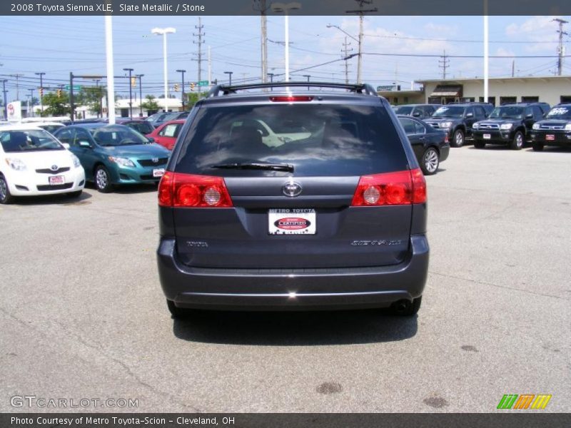 Slate Metallic / Stone 2008 Toyota Sienna XLE
