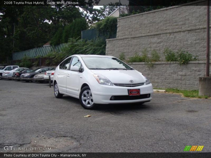 Super White / Bisque 2008 Toyota Prius Hybrid