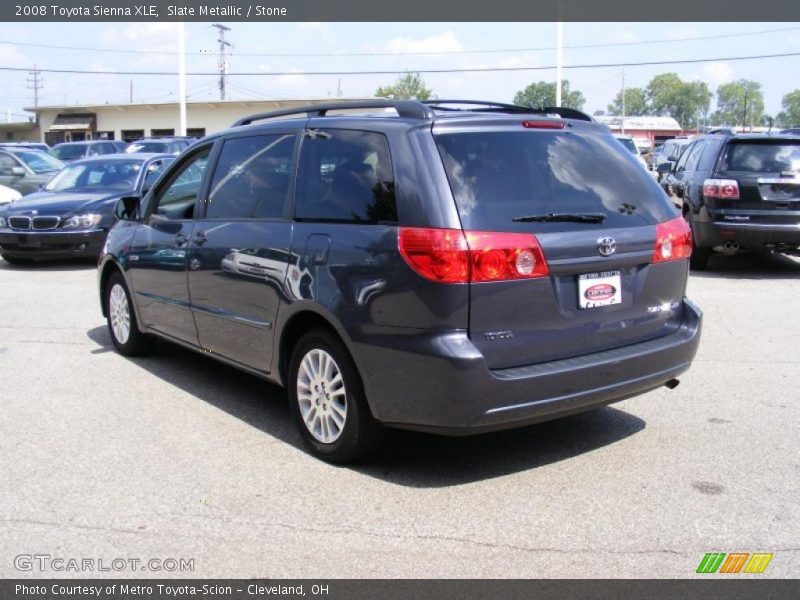 Slate Metallic / Stone 2008 Toyota Sienna XLE