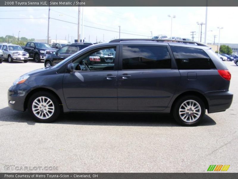 Slate Metallic / Stone 2008 Toyota Sienna XLE