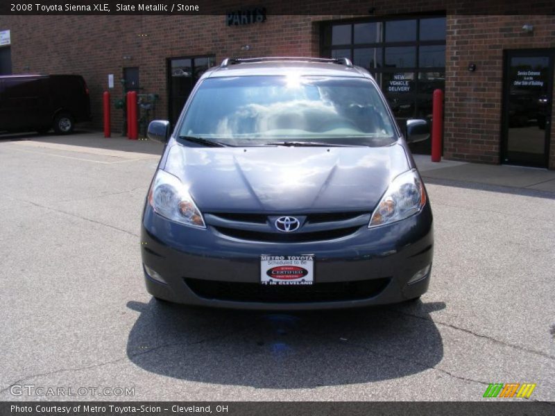 Slate Metallic / Stone 2008 Toyota Sienna XLE