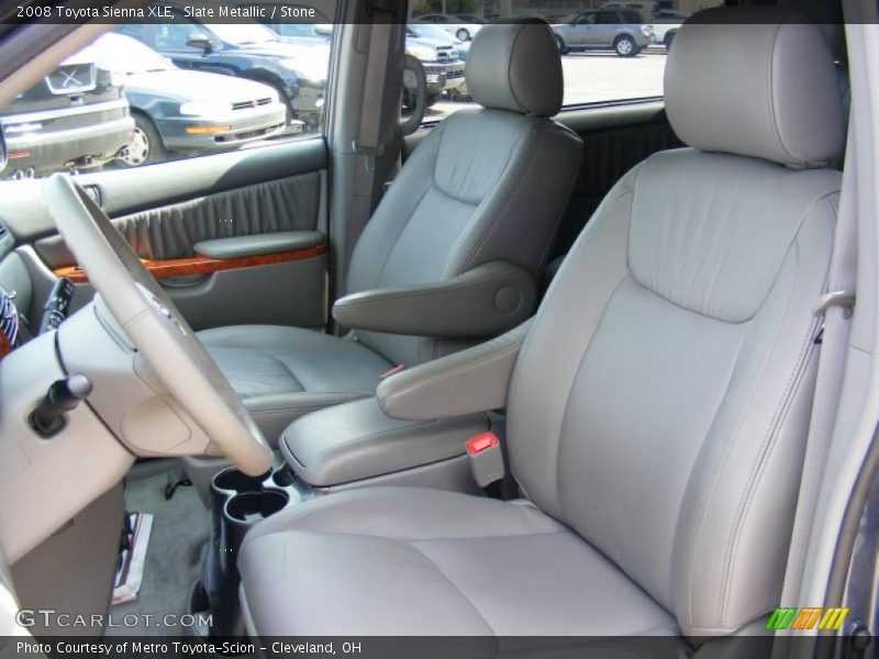 Slate Metallic / Stone 2008 Toyota Sienna XLE