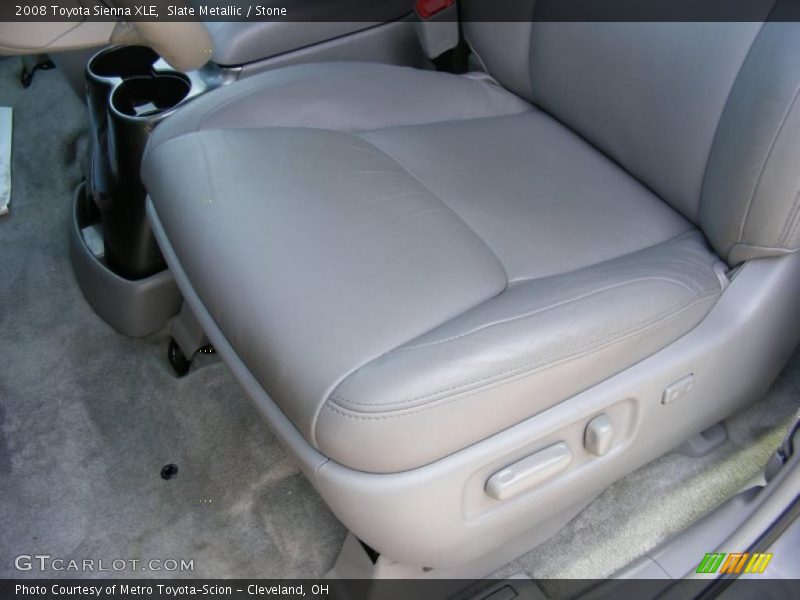 Slate Metallic / Stone 2008 Toyota Sienna XLE