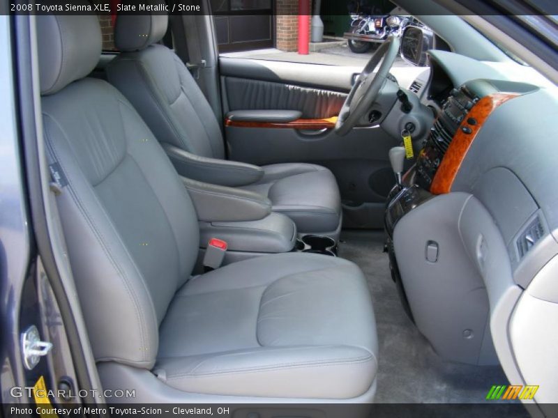 Slate Metallic / Stone 2008 Toyota Sienna XLE