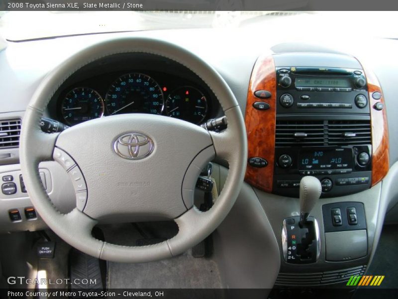 Slate Metallic / Stone 2008 Toyota Sienna XLE