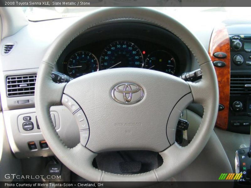 Slate Metallic / Stone 2008 Toyota Sienna XLE