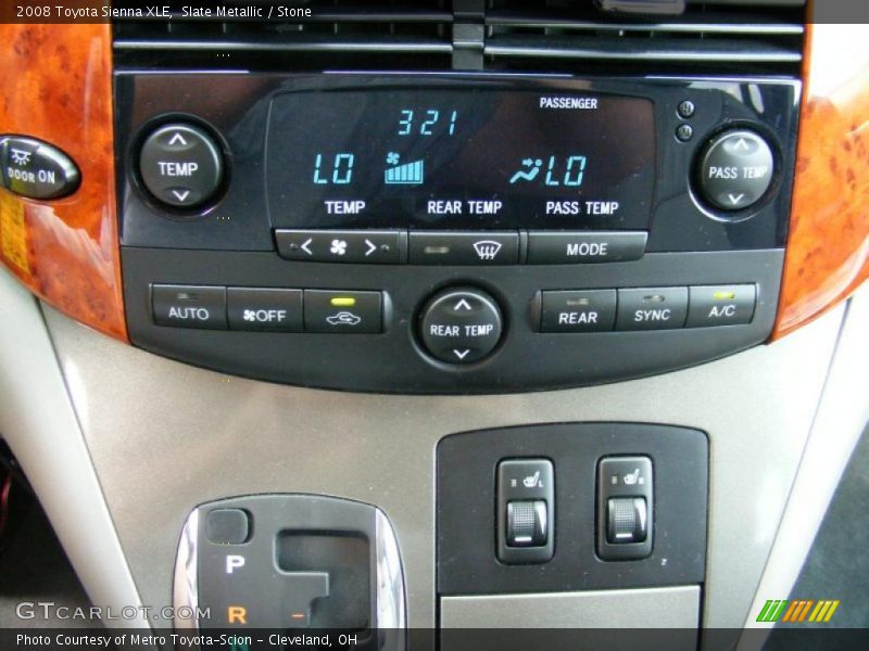 Slate Metallic / Stone 2008 Toyota Sienna XLE