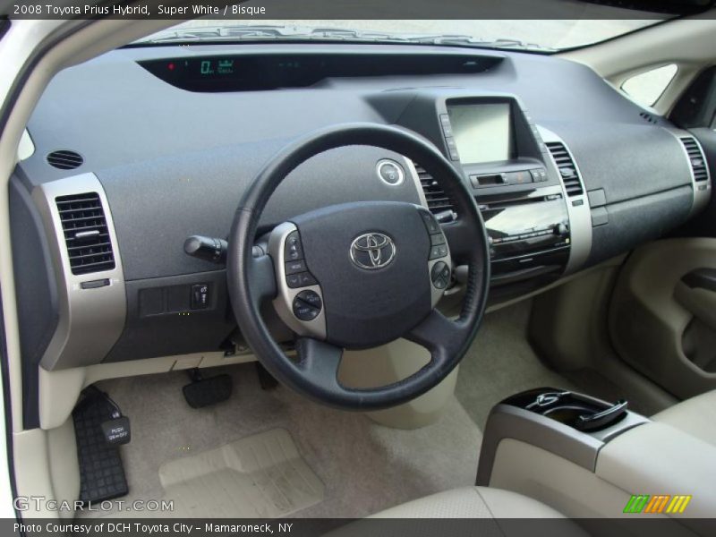 Super White / Bisque 2008 Toyota Prius Hybrid