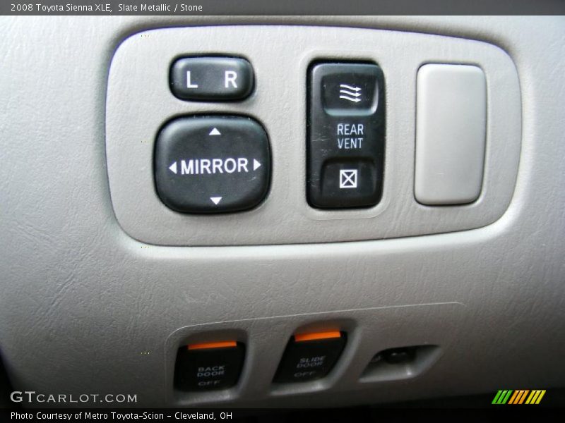 Slate Metallic / Stone 2008 Toyota Sienna XLE