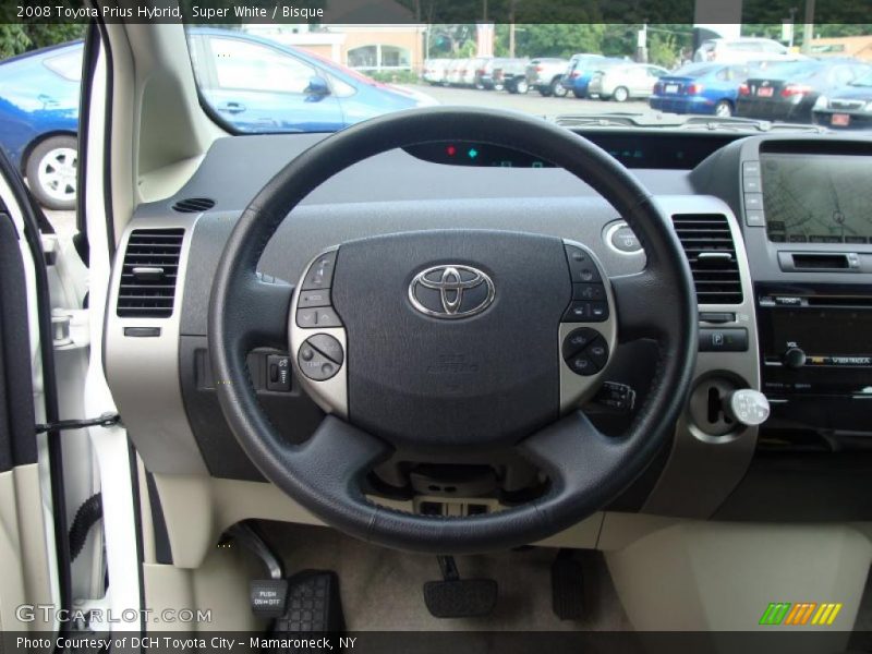 Super White / Bisque 2008 Toyota Prius Hybrid