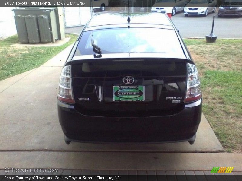 Black / Dark Gray 2007 Toyota Prius Hybrid