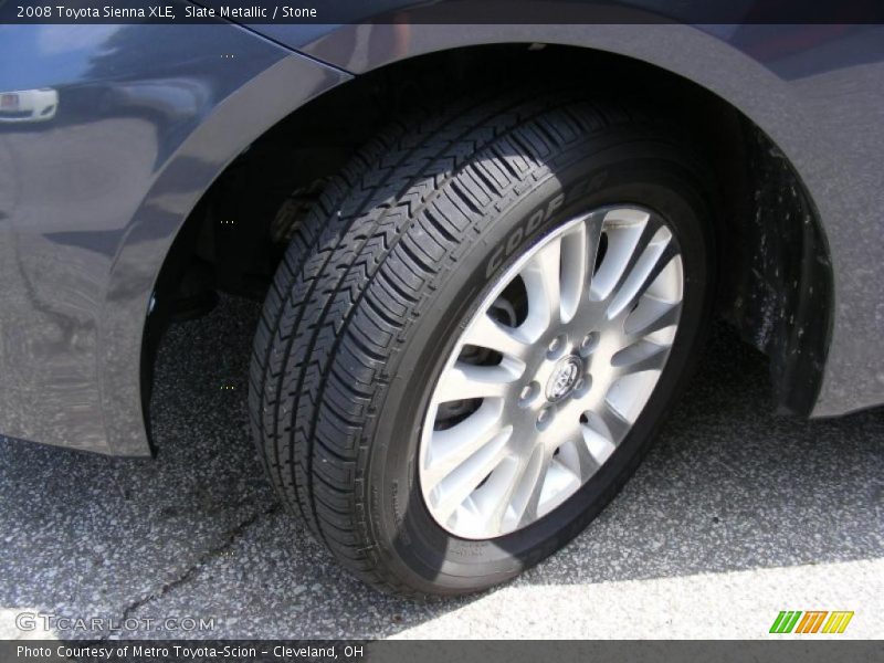 Slate Metallic / Stone 2008 Toyota Sienna XLE