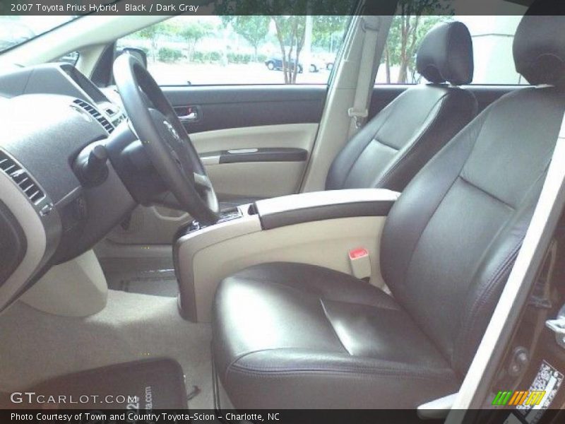 Black / Dark Gray 2007 Toyota Prius Hybrid