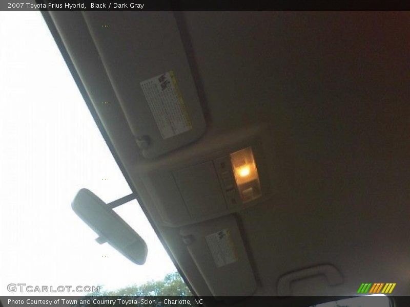 Black / Dark Gray 2007 Toyota Prius Hybrid
