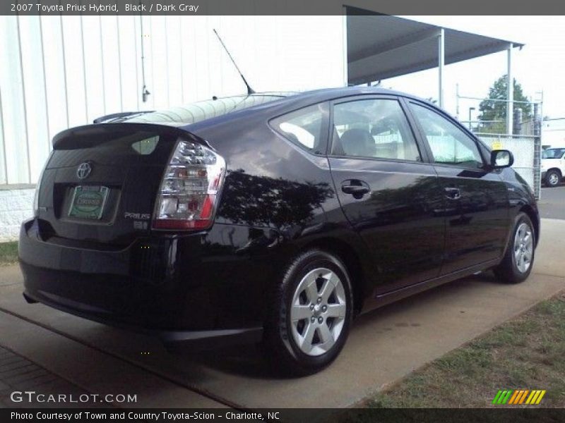 Black / Dark Gray 2007 Toyota Prius Hybrid