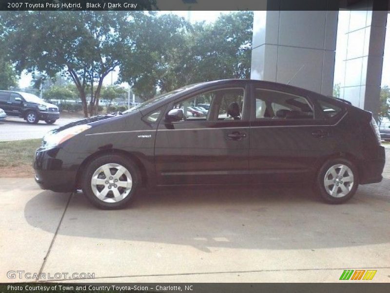 Black / Dark Gray 2007 Toyota Prius Hybrid