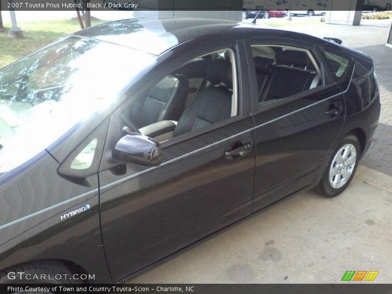 Black / Dark Gray 2007 Toyota Prius Hybrid