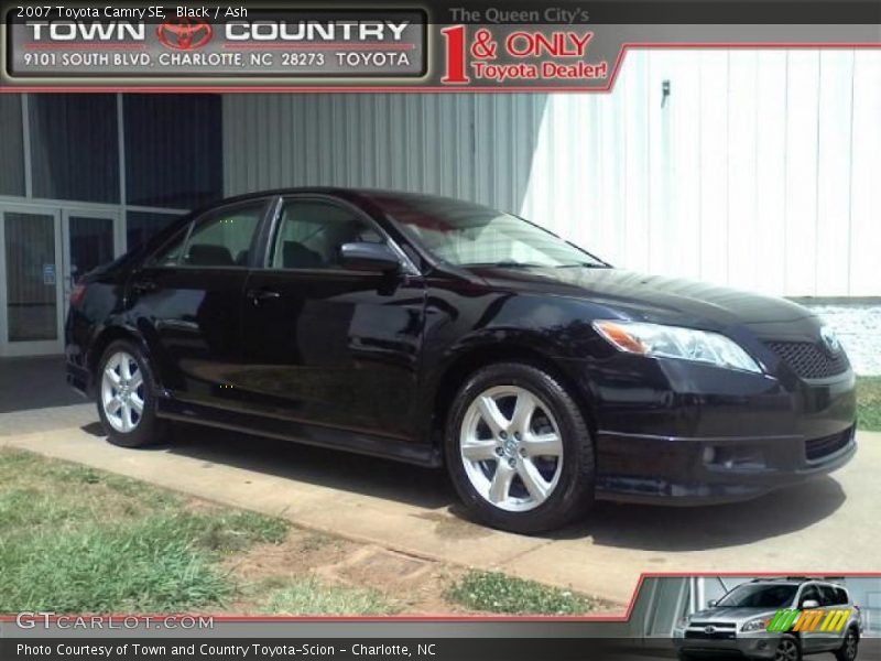 Black / Ash 2007 Toyota Camry SE