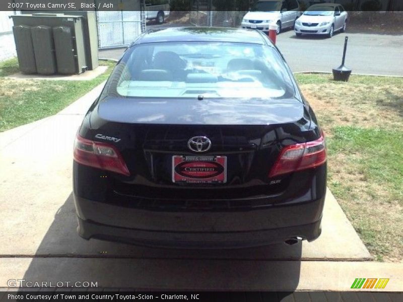 Black / Ash 2007 Toyota Camry SE