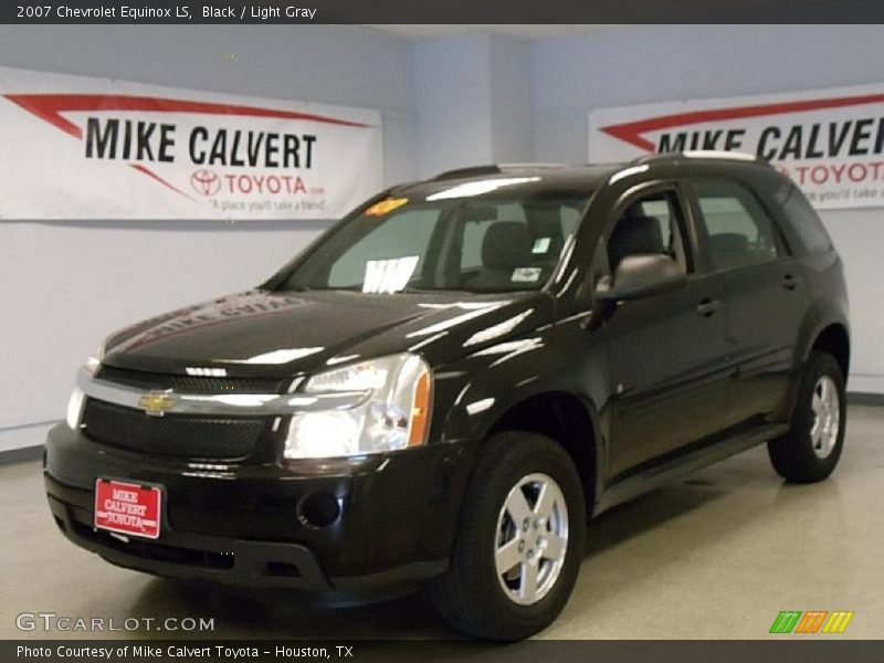 Black / Light Gray 2007 Chevrolet Equinox LS