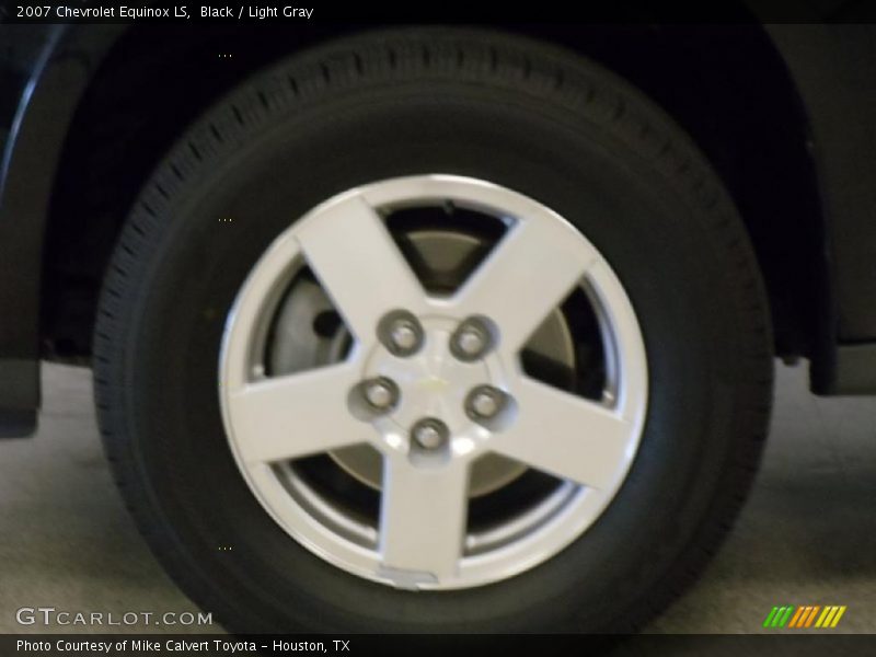 Black / Light Gray 2007 Chevrolet Equinox LS